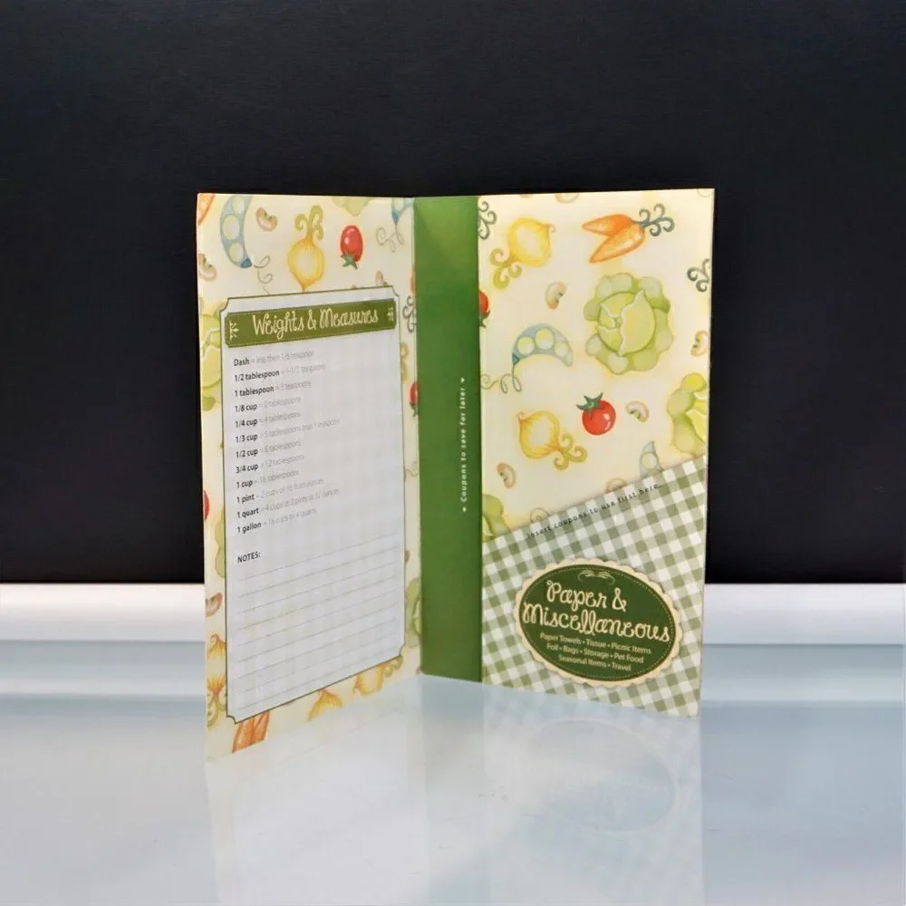 Coupon Holder 8 Pockets Organizer St Labre Indian School Advertising Recipes
